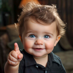 portrait of a little child
