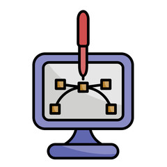 Obraz premium Graphic Icon