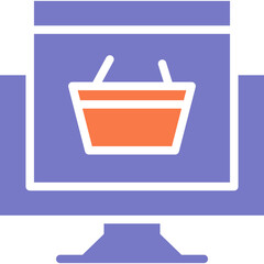 online shopping vector design icon . svg