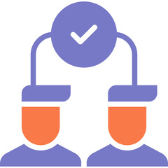 partners vector design icon . svg