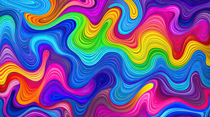 abstract colorful background with waves, colorful topological map pattern background texture.,abstract wavy swirls,  Bright colorful neon retro wallpaper backdrop,