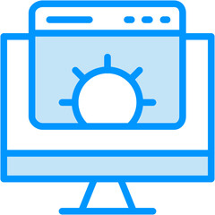 programming Settings vector design icon . svg