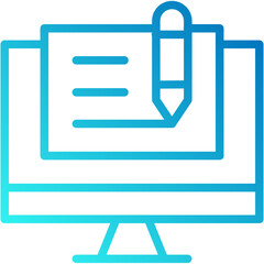 Copywriting vector design icon . svg