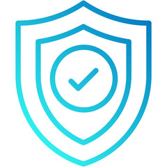 Shield vector design icon . svg