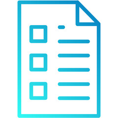 Tasks List vector design icon . svg