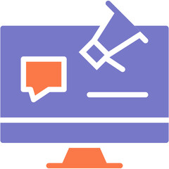 Marketing Campaign vector design icon . svg