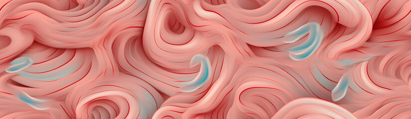 Pink Amorphous Background. Illustration On The Theme Of Textures And Materials.  Generative AI - obrazy, fototapety, plakaty