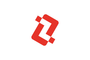 letter z and space simple logo design