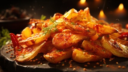 Savoring the heat with spicy potato snacks