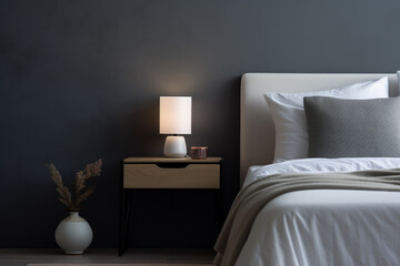 Fototapeta na wymiar Modern bed room design for home and apartment.