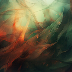 Abstract background with waves