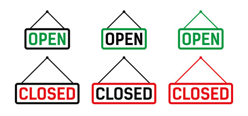 A set of stickers or icons 