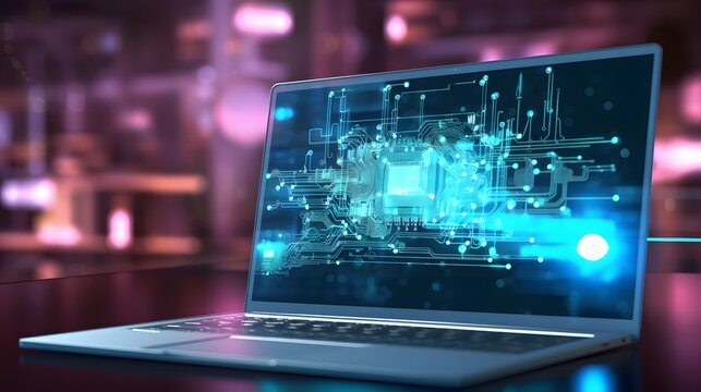 Software web development programming concept.Digital technology, software development concept. Coding programmer, software engineer working on laptop virtual screen