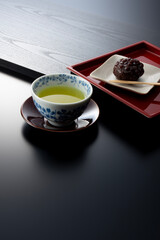 緑茶と和菓子