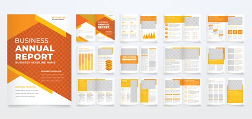 business brochure template editable vector design