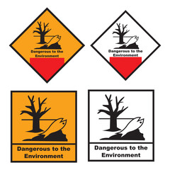 Chemical hazard icon