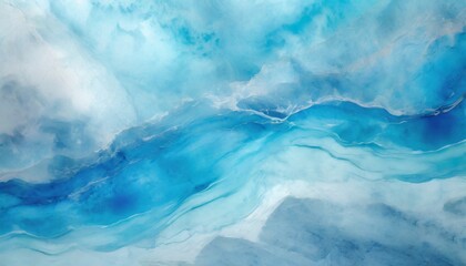 Marble Watercolor Bliss: Capturing the Sky and Sea