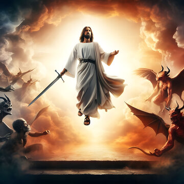 Jesus second coming on earth