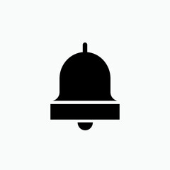 Alarm Clock Icon. Ring Symbol. Notification Sign - Vector Logo Template.