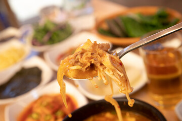 Korean Beef Brisket Soybean Paste Jjigae