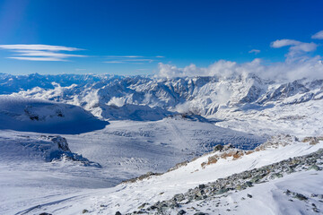 view of matterhorn glacier paradise , zermatt , switzerland - 673061834
