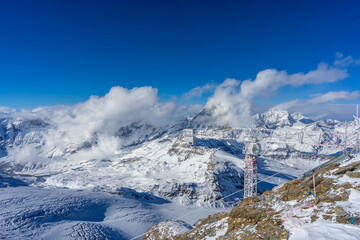 view of matterhorn glacier paradise , zermatt , switzerland - 673061848