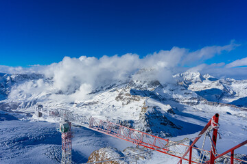 view of matterhorn glacier paradise , zermatt , switzerland - 673061896