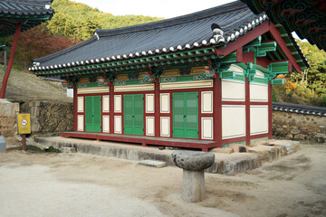 Fototapeta na wymiar Temple of Hwanseongsa, South korea