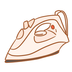 Electric appliance_color_electronic iron_steam iron