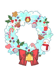 cute Christmas wreath