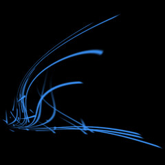 glow Light Effect black background