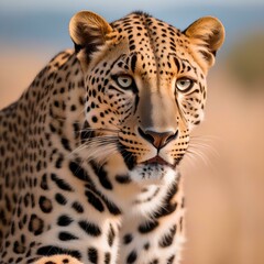 Leopard Portrait - Panthera Pardus