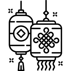 Chinese Lantern Icon