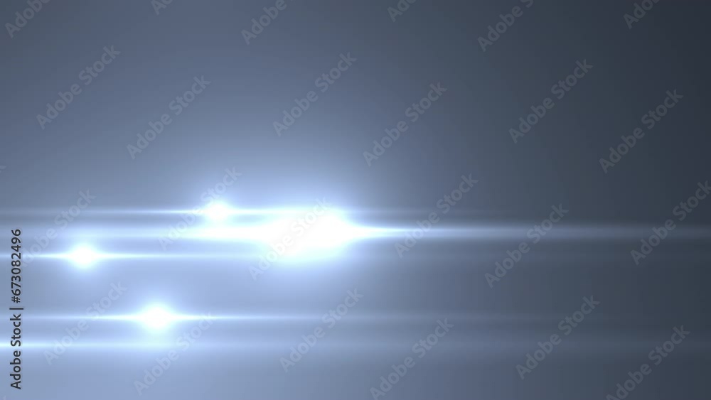 Aufkleber abstract chaotic lights. computer generated 3d render
