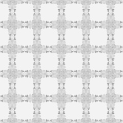 Ethnic hand painted pattern. Black and white