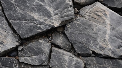 Detailed shot of a textured granite stone with a range of natural variations