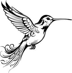 Hummingbird SVG, Bird SVG, Hummingbird Silhouette SVG, Hummingbird Clipart, Hummingbird Cut Files, Hummingbird Vector, Bird Silhouette Svg