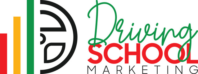 Driving School Marketing Logo Design