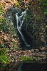 Waterfall on the rock