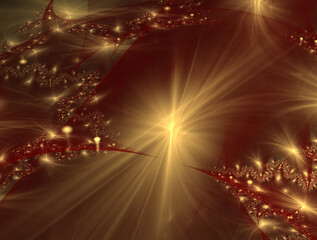 Obraz premium Imaginatory fractal abstract background Image