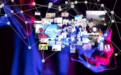 streaming data picture video material