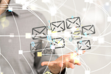 Mail Communication Connection message to mailing