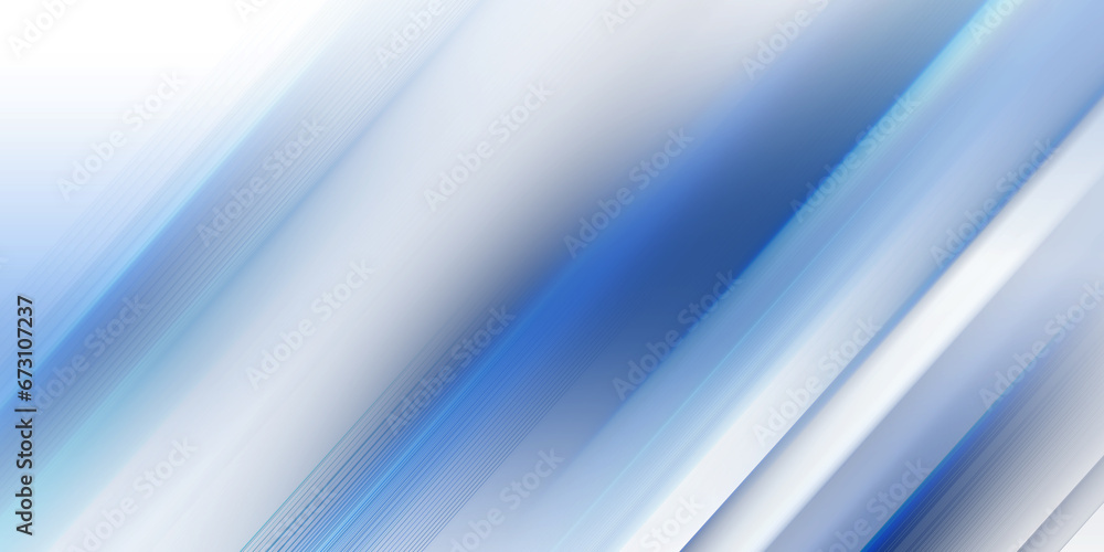 Poster simple minimal blue abstract business presentation background with light stripes and overlap layers.