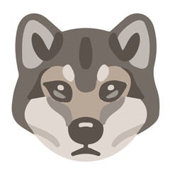 wolf head icon