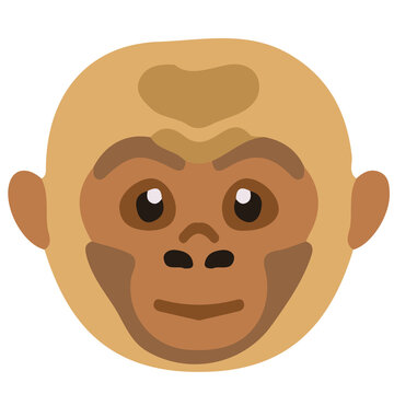 Monkey head icon