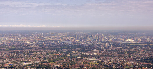 Obraz premium London Seen From The Air