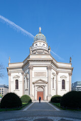 Berlin, Germany - April 22, 2023: New Church in Berlin center
