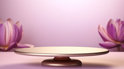 pink table setting