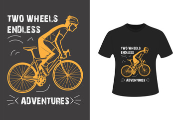 wesome EyeCatchy Modern Cycling Tshirt Print Design