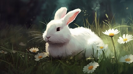 Fototapeta premium easter bunny 